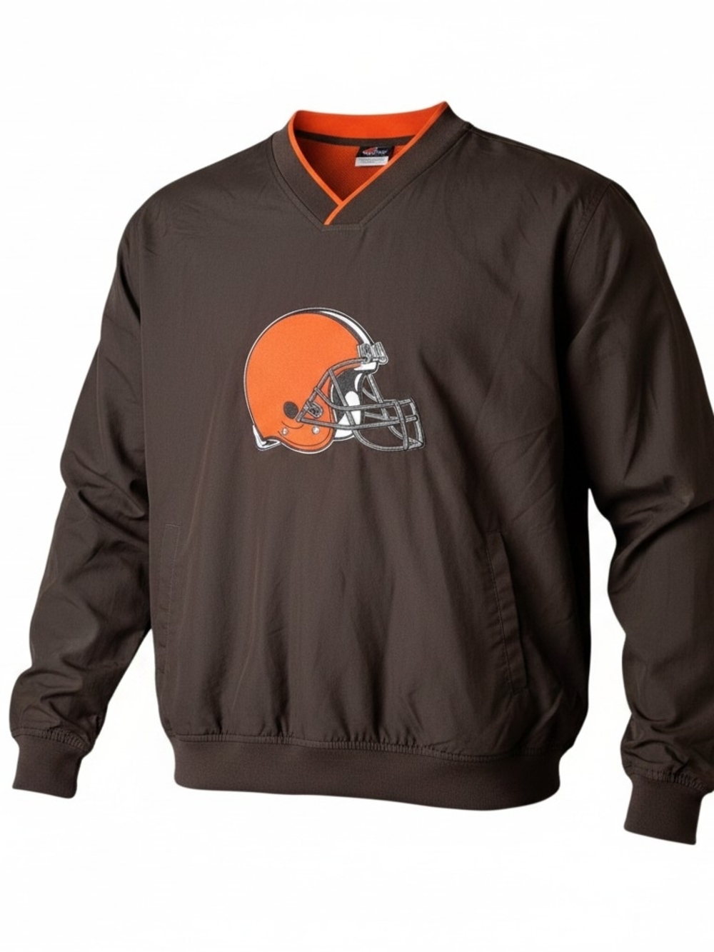 Cleveland Browns Pullover Jacket Men’s L NFL Team Apparel Windbreaker
